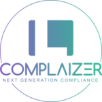 complAIzer Ein kreisförmiges Logo mit Farbverlauf, dem Text „12 Complaizer“ und dem Slogan „Next Generation Compliance“ darunter. nextgencomplaince